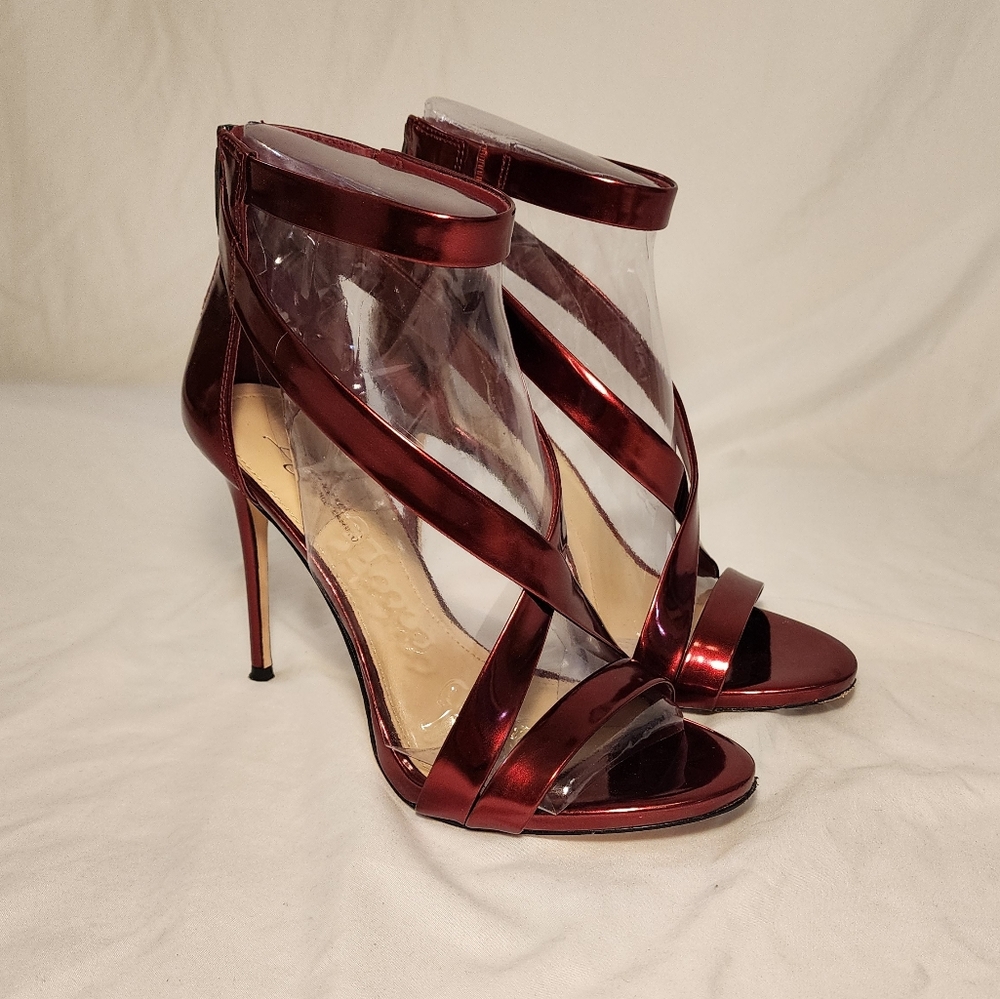 Vince Camuto Red Strappy Sandals